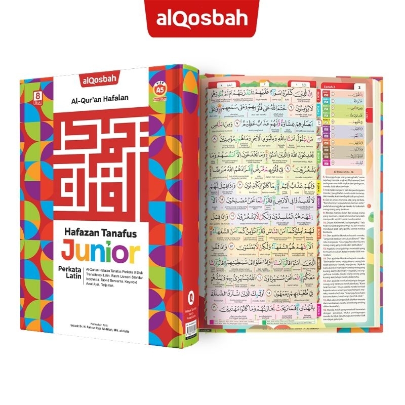 Alquran Hafazan Junior A5 Terjemahan Perkata LATIN Alqosbah