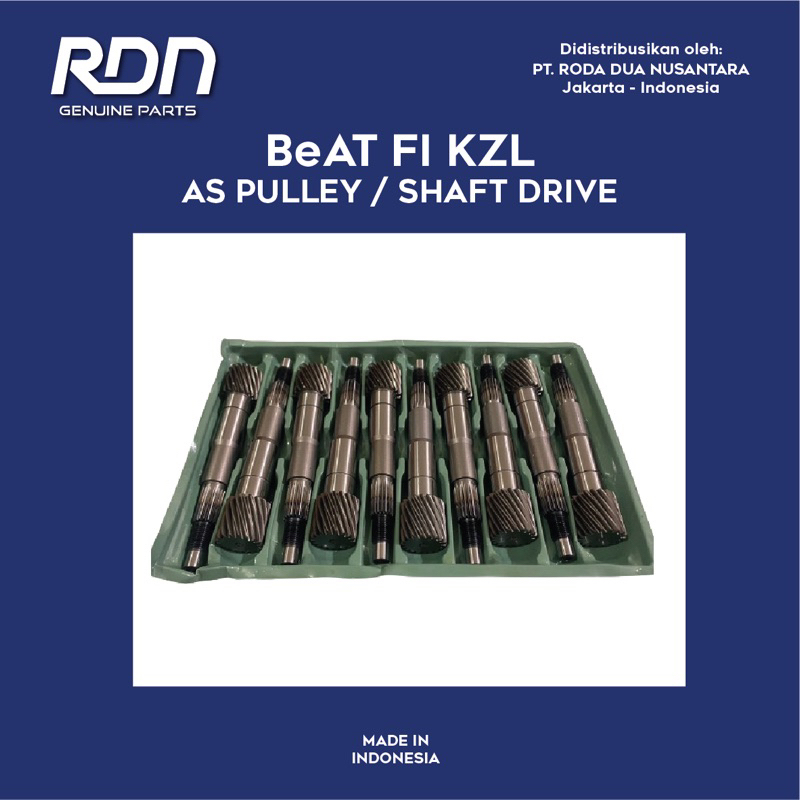 As Pulley Shaft Drive BeAT FI KZL
