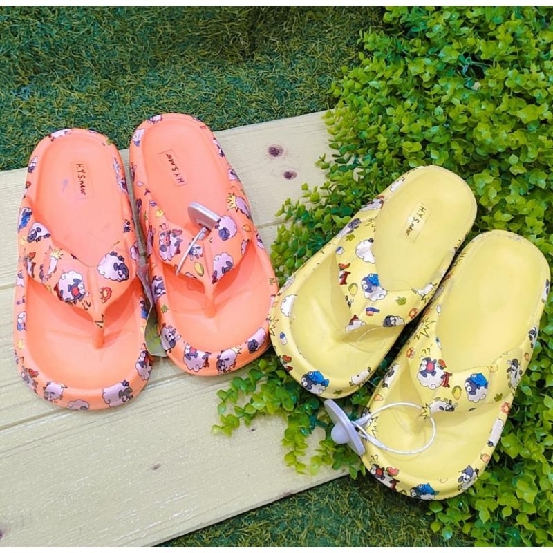 sandal karakter Domba/sandal lucu/sandal unik