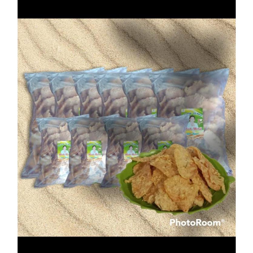 

keripik tempe bulat 1kg , keripik ilham jaya