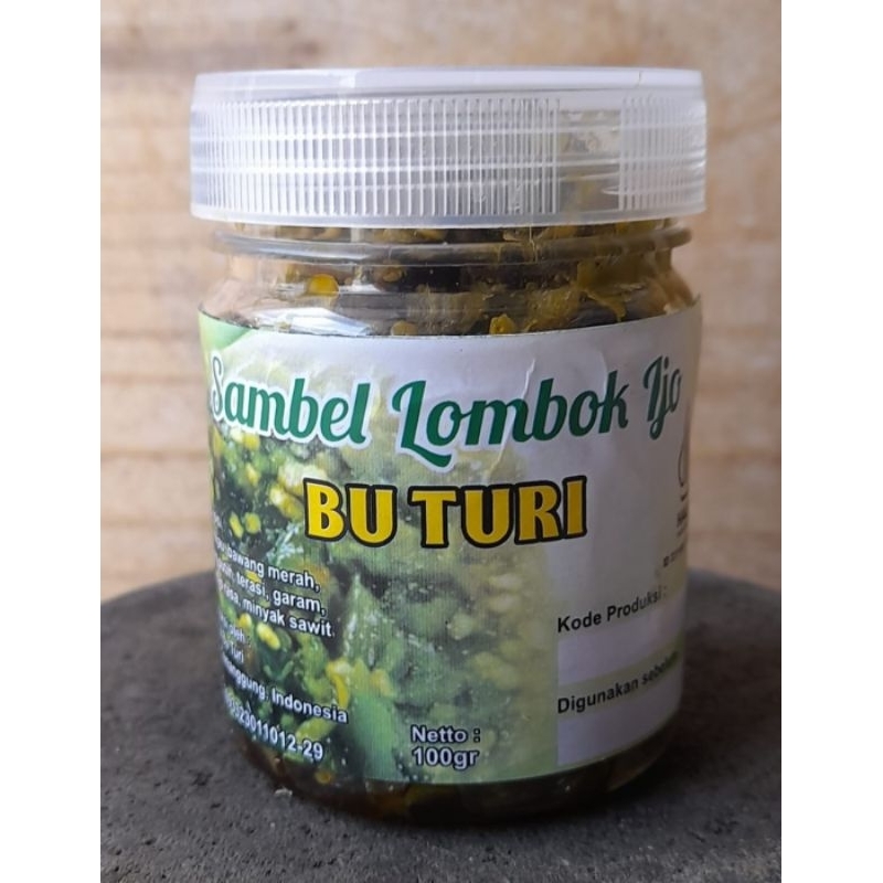 

paket sambal tomat dan sambal hijau bu turi