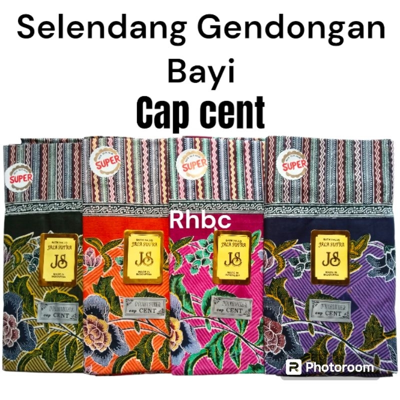 Kain Selendang Gendongan Bayi Cukin Katun Halus Jala Sutra JS Motif Tanahan Kotak Jarik Kebat