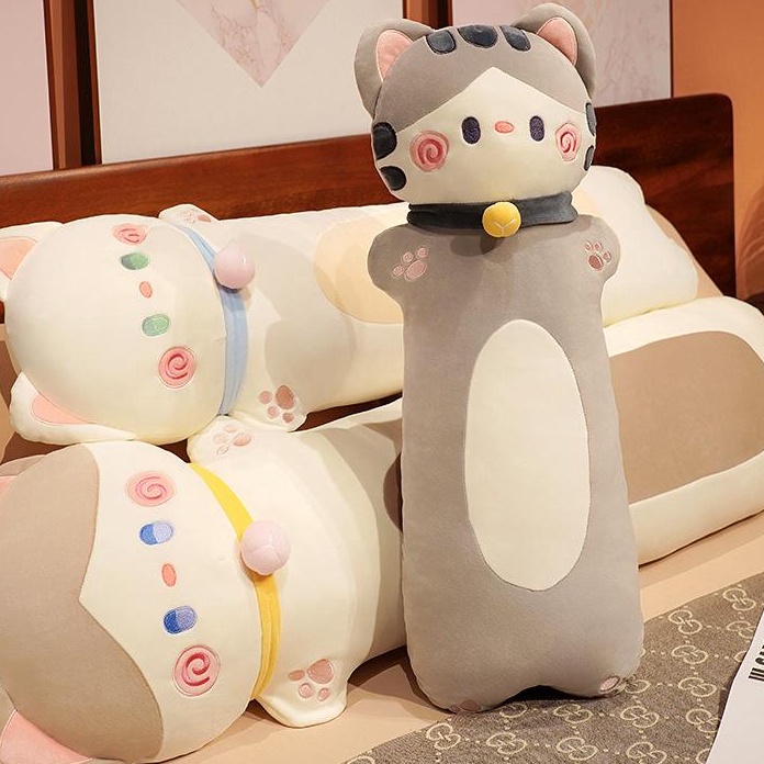 D2289 Guling Boneka Kucing Nyanko Sensei Bahan Plush