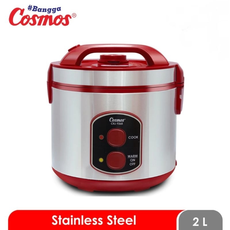 magic com cosmos/rice cooker cosmos CRJ-9368 panci stainless