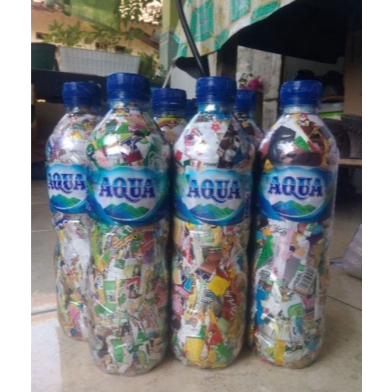 Ecobrick/ekobrik botol 600ml, ecobrick multifungsi