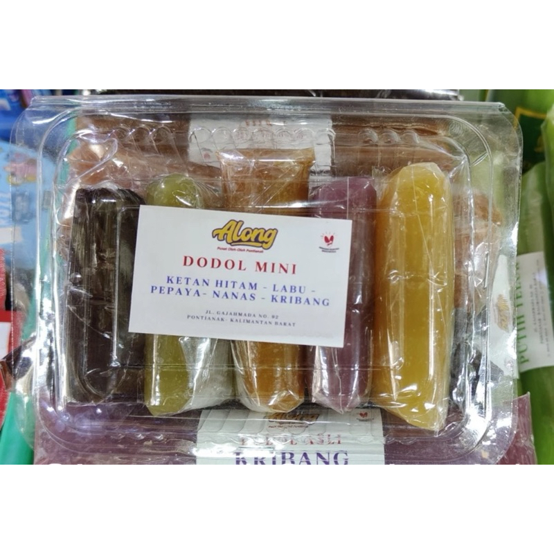 

DODOL MINI ALONG DODOL BUAH LEGENDARIS PONTIANAK DODOL BUAH MIX MIKA OLEH OLEH PONTIANAK OLEH OLEH MAKANAN KHAS PONTIANAK