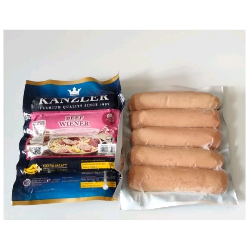 

Beef Wiener Sosis Kanzler 360 gr