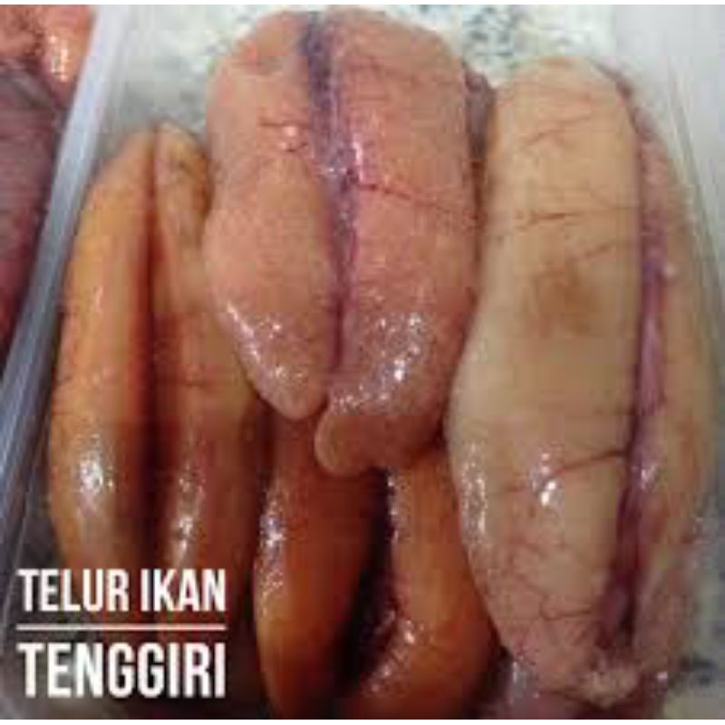 

Telur ikan tenggiri 1kg, telor ikan tongkol, telor ikan campur