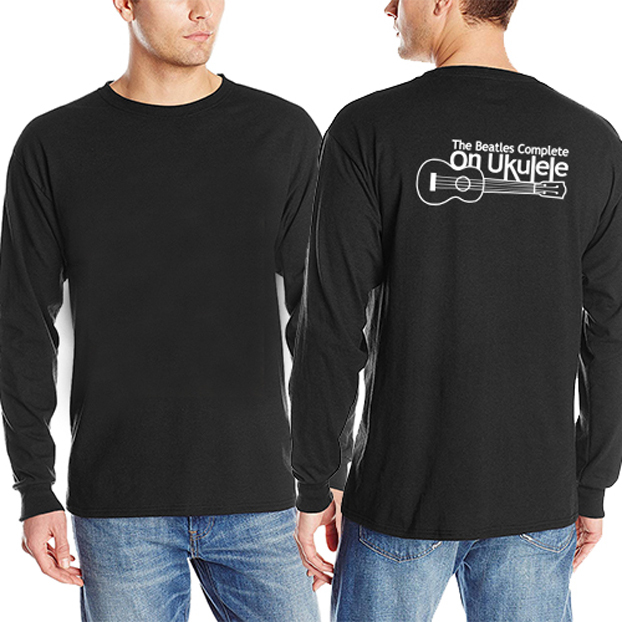 Kaos The Beatles Complete On Ukulele Tshirt 100% Cotton | Tangan Pendek & Tangan Panjang