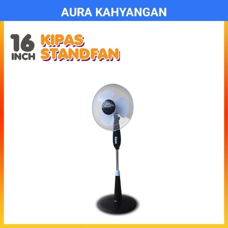 Welhome Kipas Angin Berdiri Wh-1681 - Kipas angin welhome 16 INCH - Stand fan welhome - kipas berdir