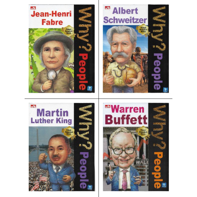 Buku Series Why? People Tokoh Pengubah Dunia