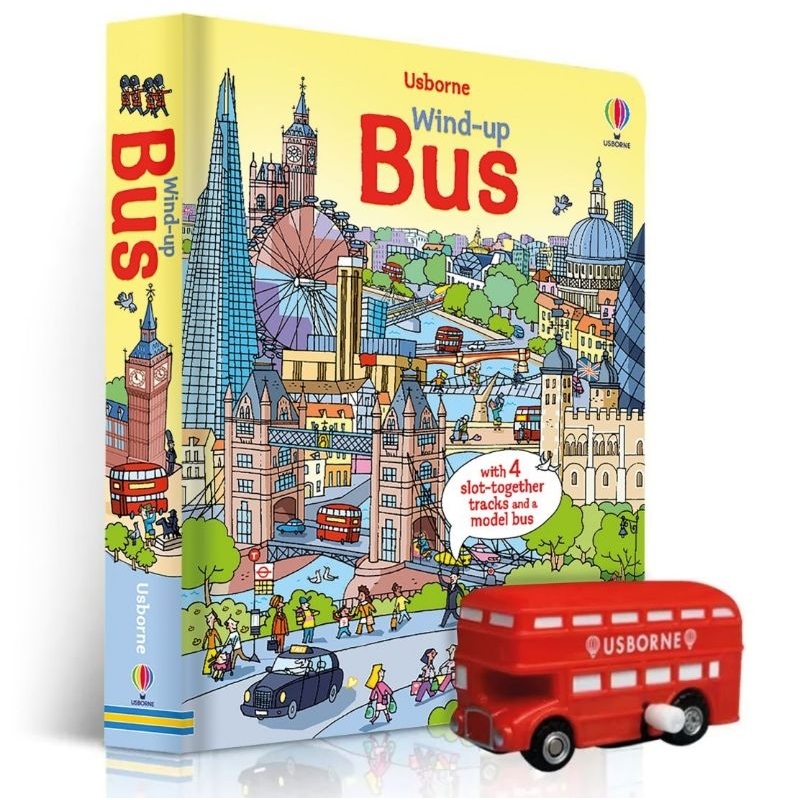 Usborne Wind-up Bus (with slot-together tracks)