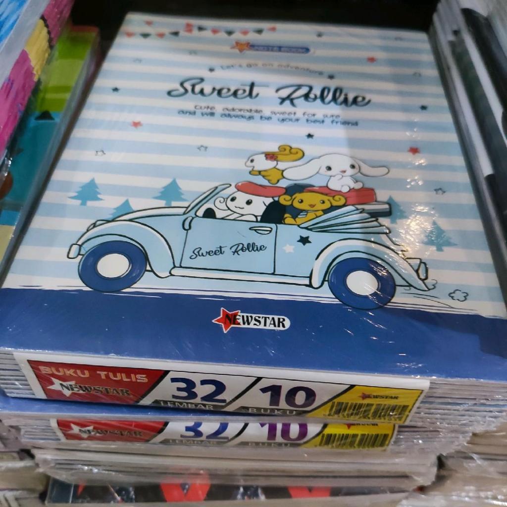 

Buku Tulis Murah New Star 32 lembar / Buku Newstar 32 lembar