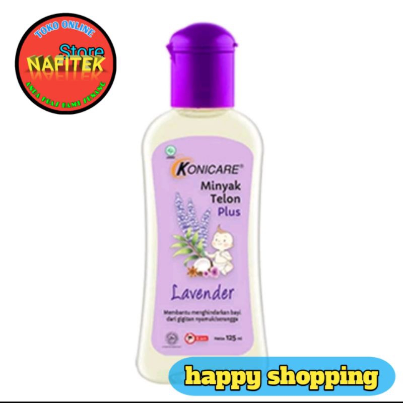 Baby Oil Konicare Minyak Telon Konicare Plus Lavender 125ml