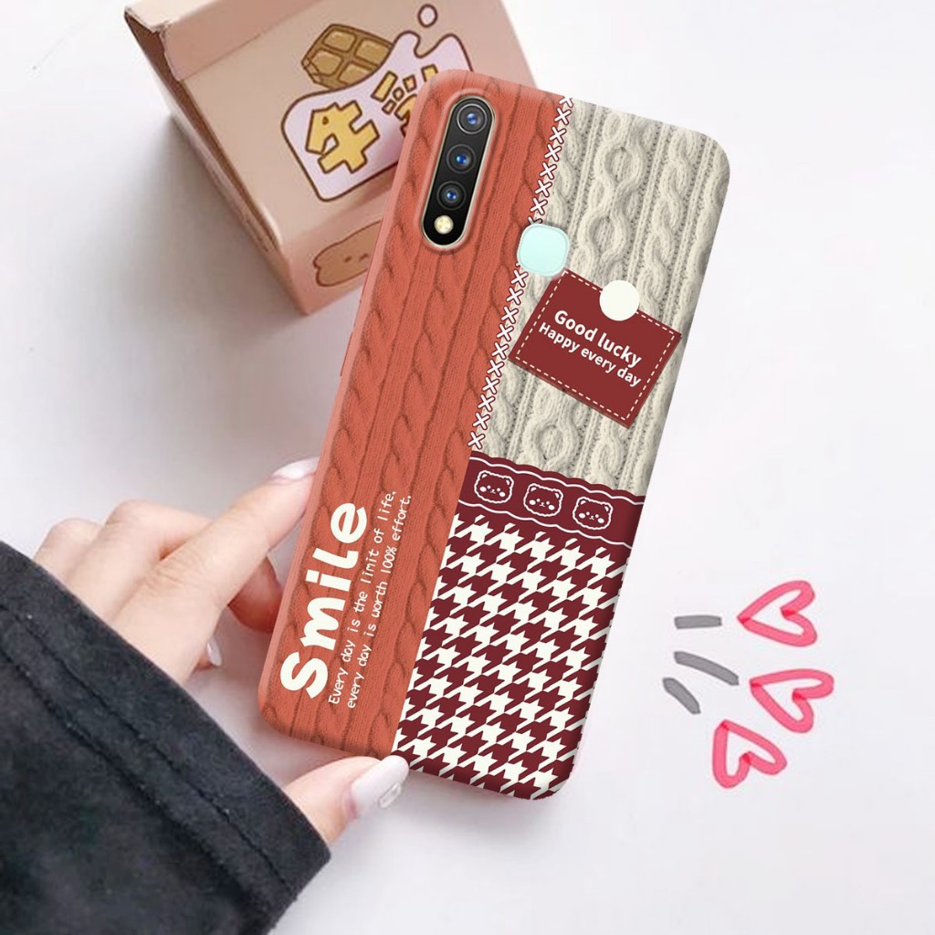 (FL01) Case Vivo Y19 Softcase Macaron Protect Camera Silikon Tpu