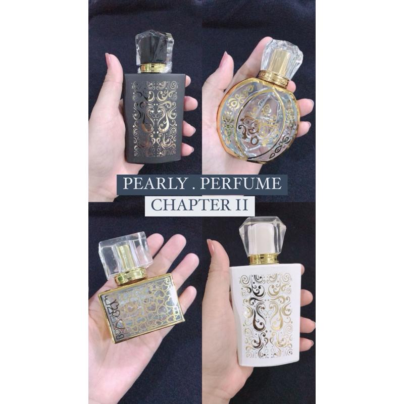 BOTOL PARFUM KOSONG CHAPTER 2 BY PEARLY.PERFUME / BAHAN KACA DAN KERAMIK / ELEGANT UNIK ANTIK