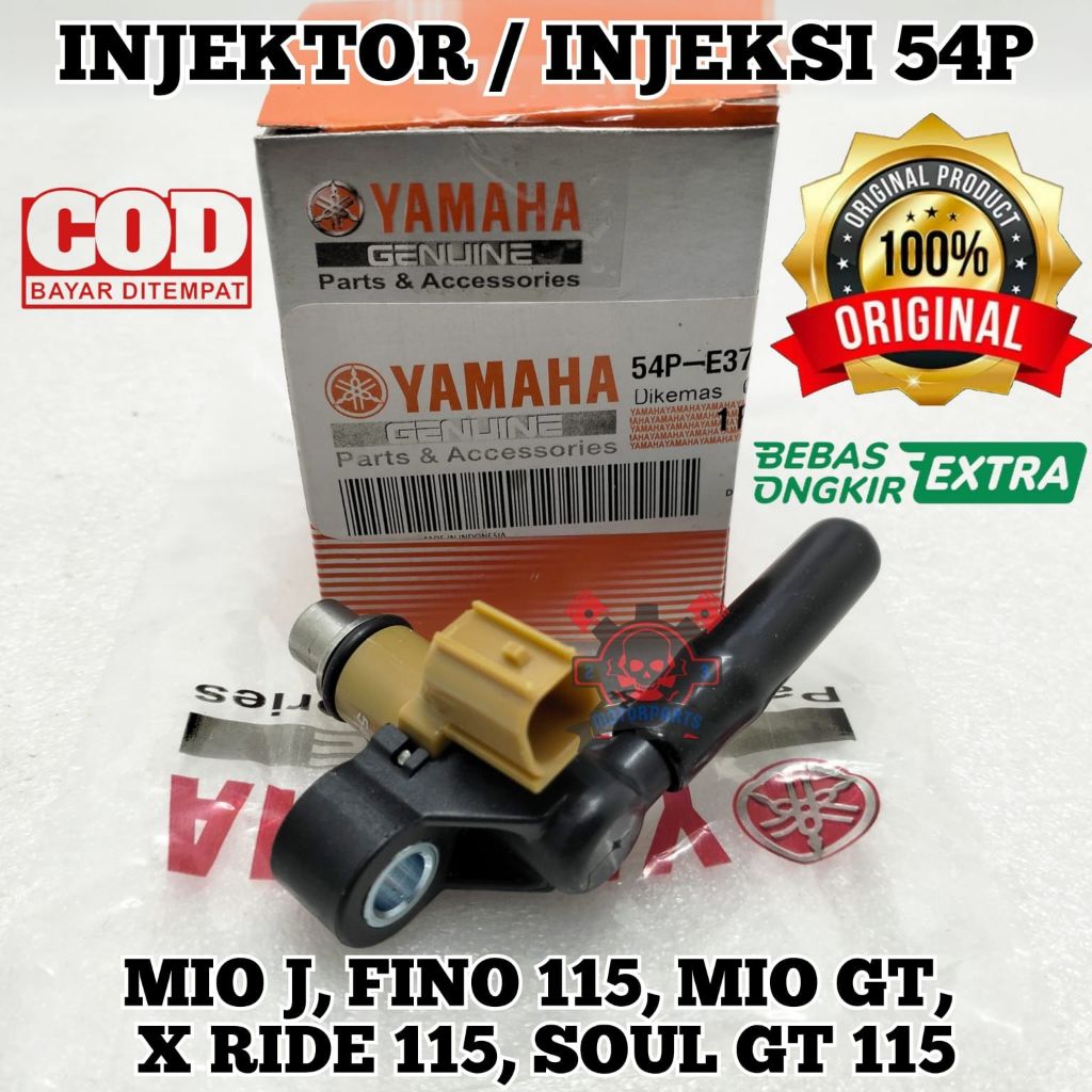 INJEKTOR INJEKSI ASSY 54P MIO J MIO GT SOUL GT FINO XRIDE BERKUALITAS ASLI ORIGINAL YAMAHA PRESISI