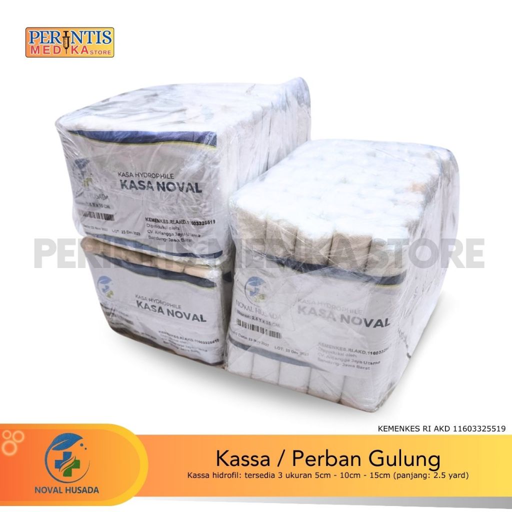 RB6 Kassa Gulung 1 Bal l Perban Gulung Kassa 1bal