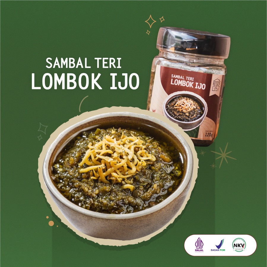 

SAMBAL TERI IJO RESEP57