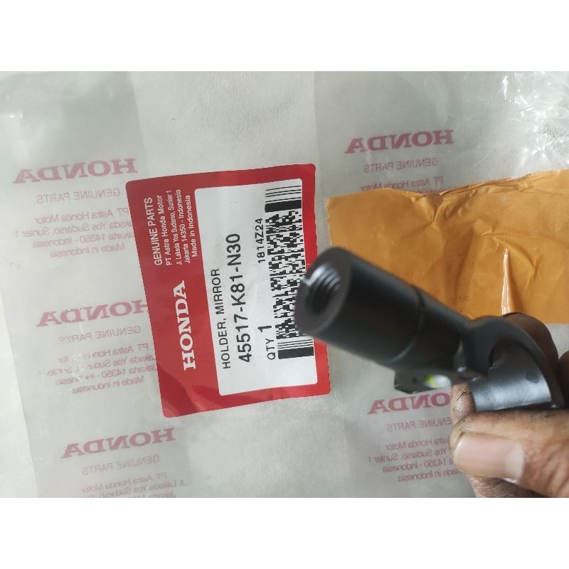 Dudukan spion honda beat scoopy vario