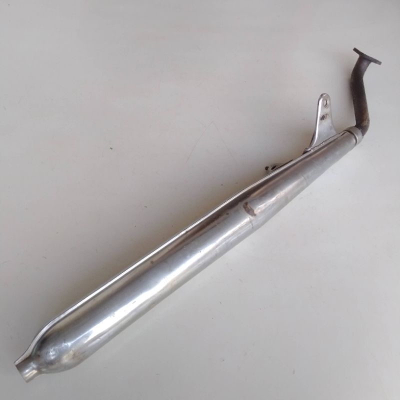 KNALPOT STANDAR YAMAHA V80 V75 ORIGINAL COPOTAN