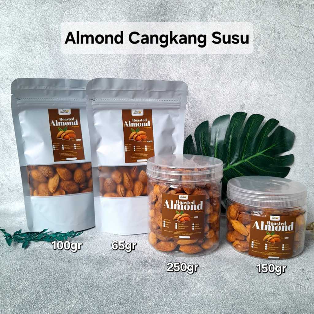 

Almond Cangkang Susu / Almond Panggang Susu / Almond Panggang