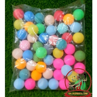 5 PCS Bola Pingpong Beer Pong WarnaWarni Dekorasi Bola Undian