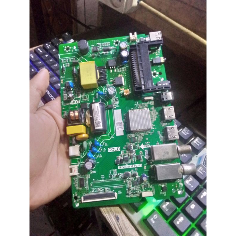 MB MAINBOARD TV LED HISENSE 32A5000F - MB TV HISENSE 32A5000F - 32A5000