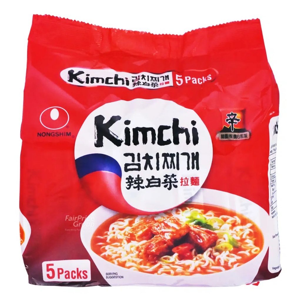 

Nongshim Kimchi Ramyun Instant Noodle 5sX120g