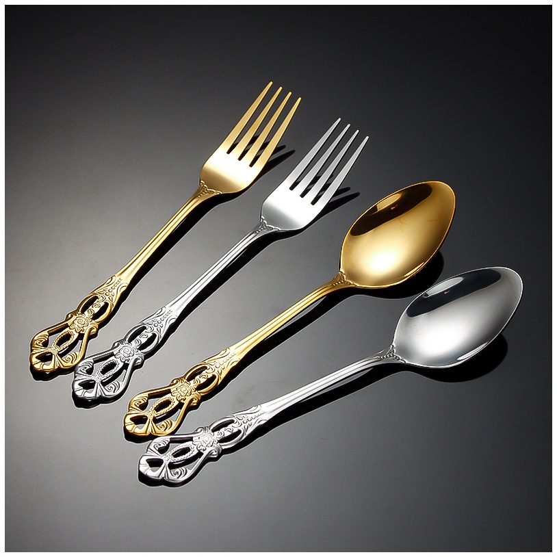 {SM} Sendok makan /sendok gold/silver /sendok stainless/garpu makan garpu stainless /garpu gold dan 