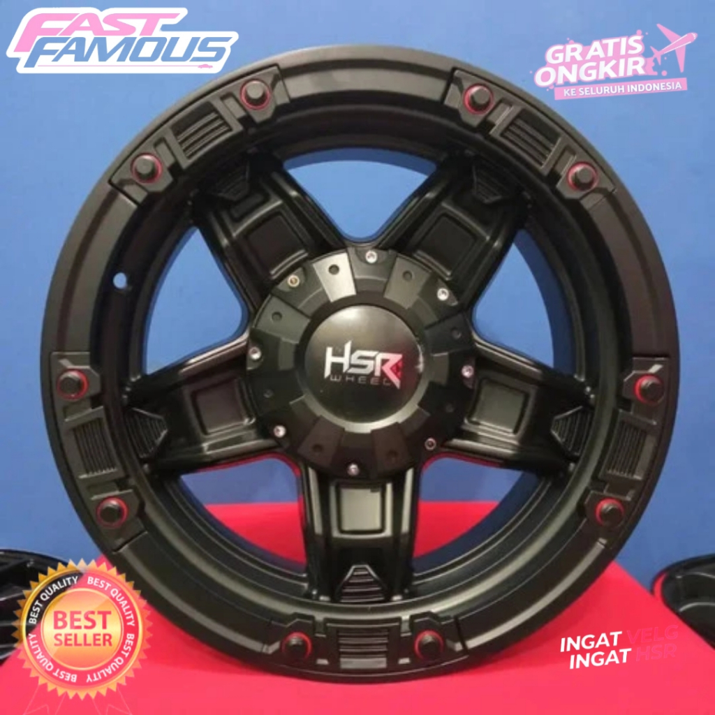 Velg Mobil R17 Pajero fortuner triton strada hillux terrano blazer dll velg r17 semi offroad