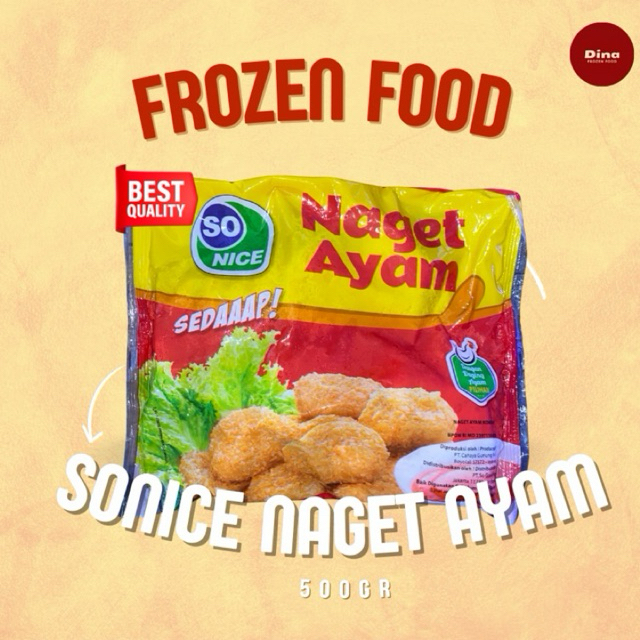 

SONICE NAGET AYAM 500GR