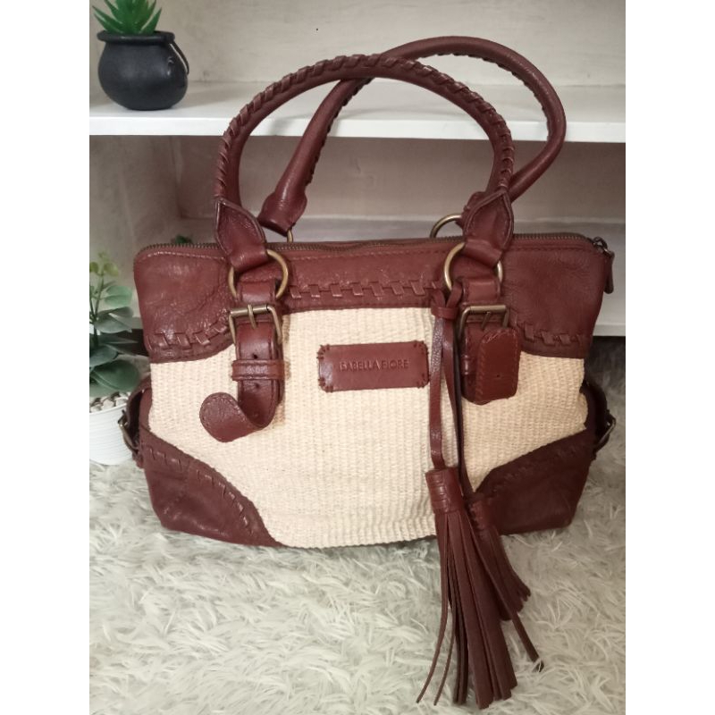 Tas Kulit Isabella flore Sale
