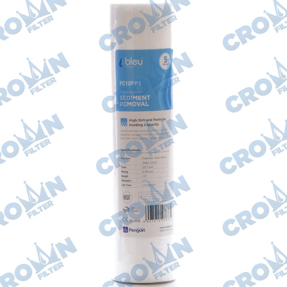Serbuu Bleu by Penguin 1  Sediment Filter 1  Cartridge Filter Air Bleu  Refil Saringan Penjernih Air