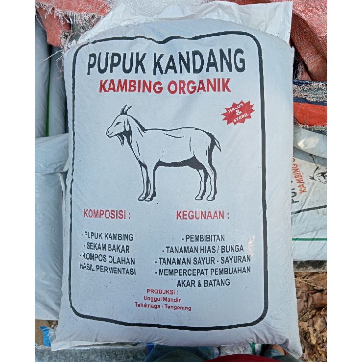 Buruan Beli pupuk kandang kambing organik