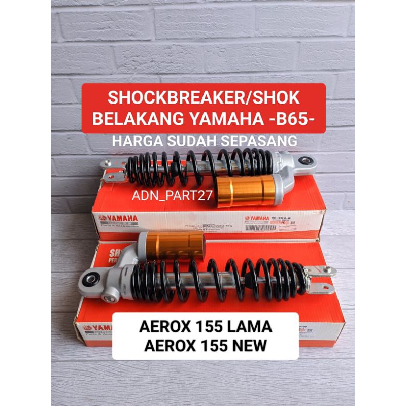 shockbreaker (B65) shock belakang Yamaha aerox 155 lama/aerox 155 new