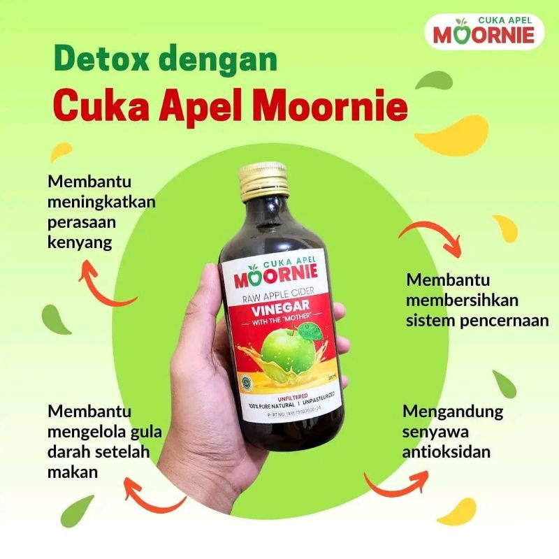 

CUKA APEL MURNI ORIGINAL 320ml l PROVINER APPLE CIDER SINEGAR DIET SEHAT ALAMI