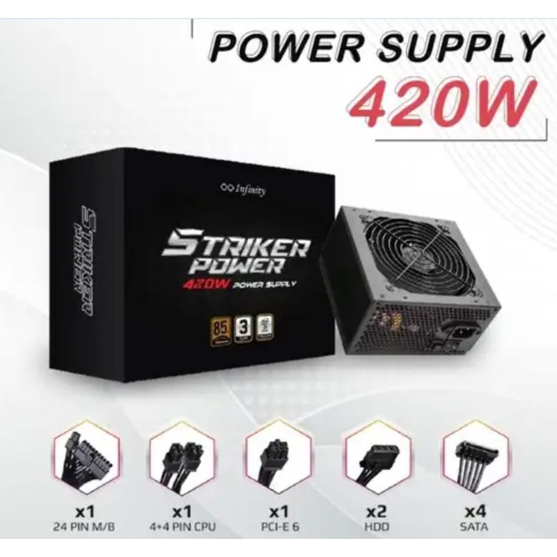 PSU INFINITY 400W PURE 80+ BRONZE