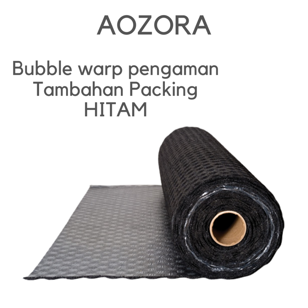 

[ AOZORA ] Bubble warp pengaman Tambahan Packing HITAM