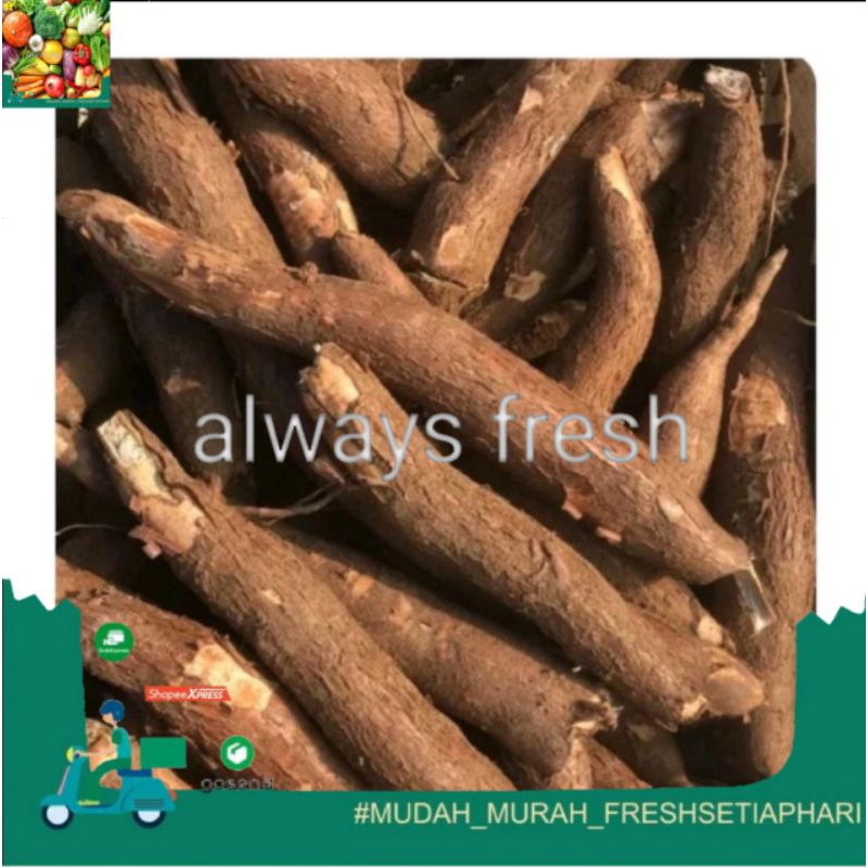 

ubi kayu - always fresh