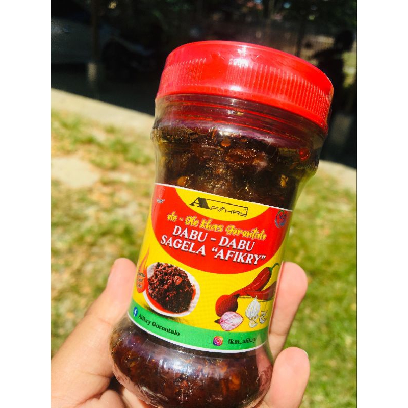 

Sambal Ikan Sagela|sambal ikan Roa|DDS Dabu Dabu Sagela Level 1 (Pedas aja)