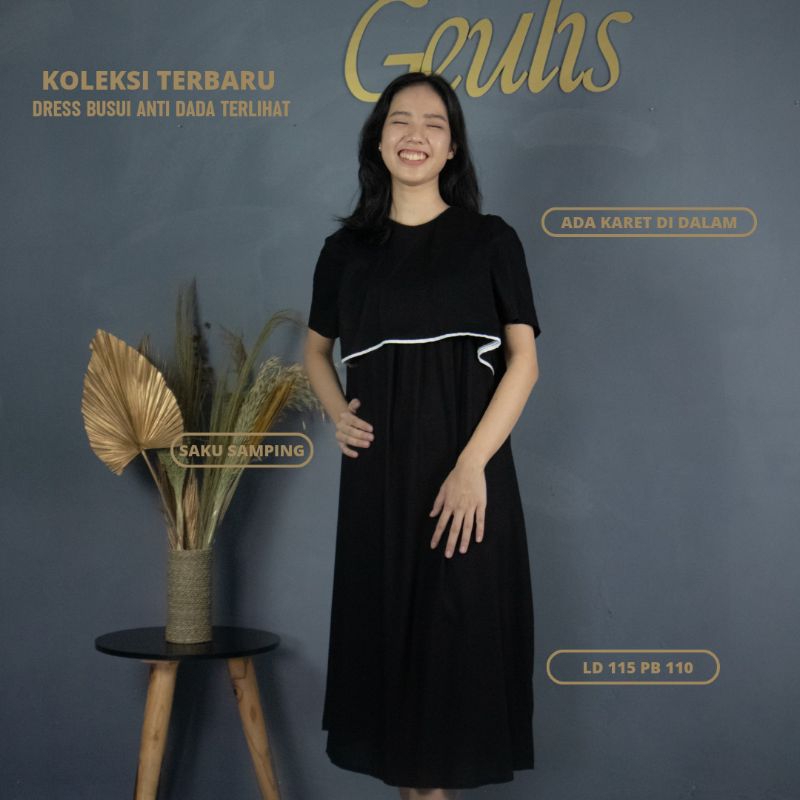 Daster Busui Bukaan Depan Rayon / Home Dress Premium Nyaman Casual