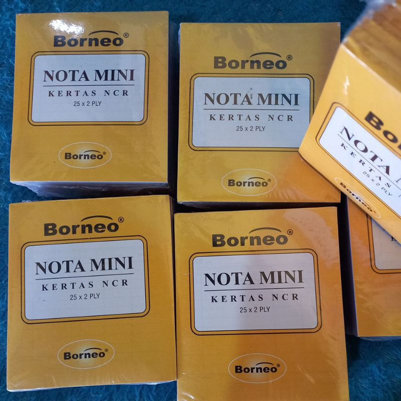 

NOTA KONTAN MINI BORNEO 2PLY PAS NTOB0007/PACK