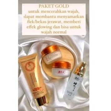 PAKET 4IN1 CREAM YU CHUN MEI GOLD GANODERMA ORIGINAL  IMPORT