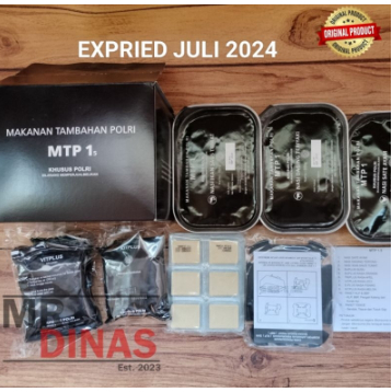 

READY 1212 FLASH SALE RANSUM POLRI MTP1 l Lengkap 1 set l Makanan camping l survival food l MTP PolriTNI grosir