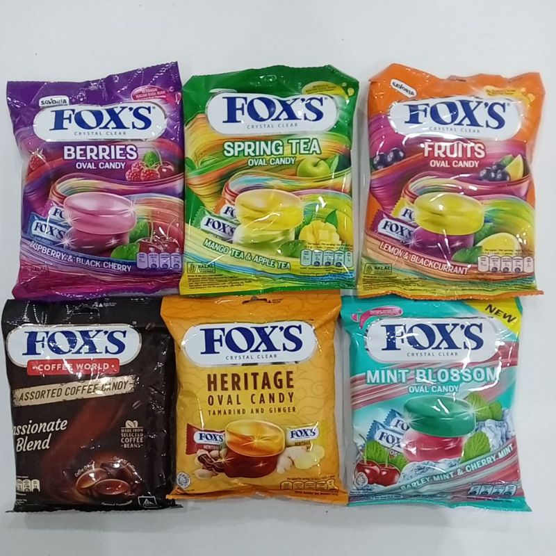 

Foxs Permen Kristal Aneka Rasa 125 gram