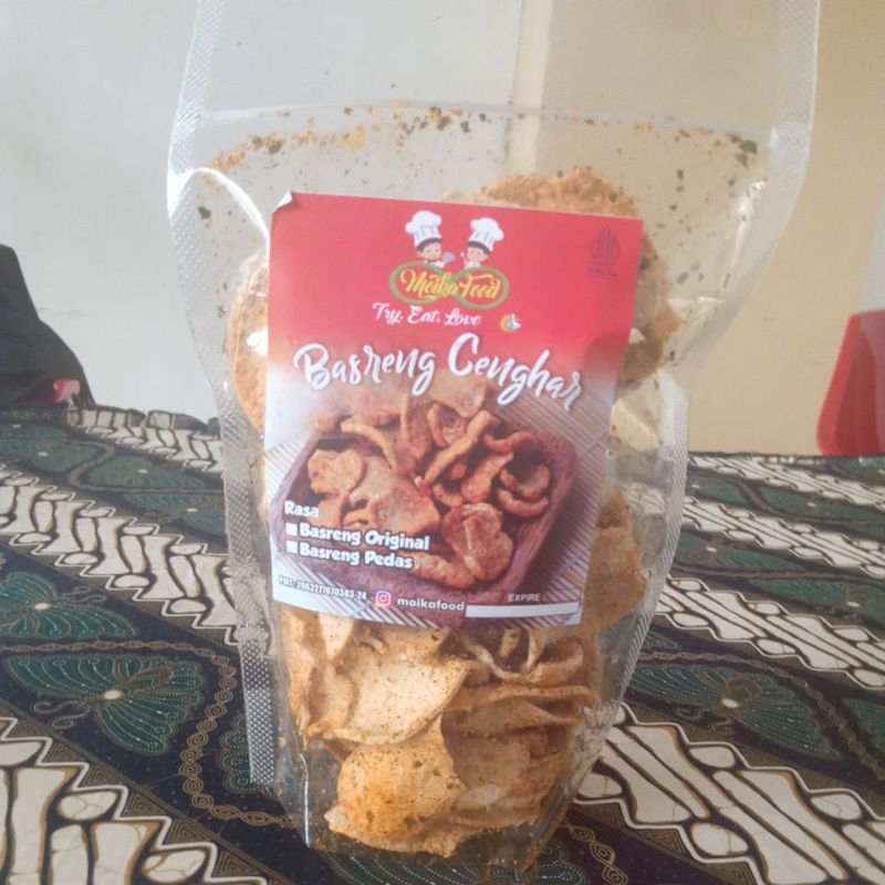 

Moikafood Kerupuk Basreng kering ori 200gr