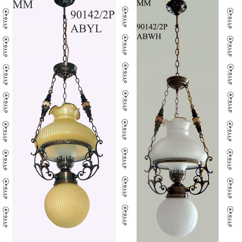 Apollo Lighting Lampu Hias Gantung Klasik lampu Dekorasi Interior Ruang Tamu Teras kamar Mewah