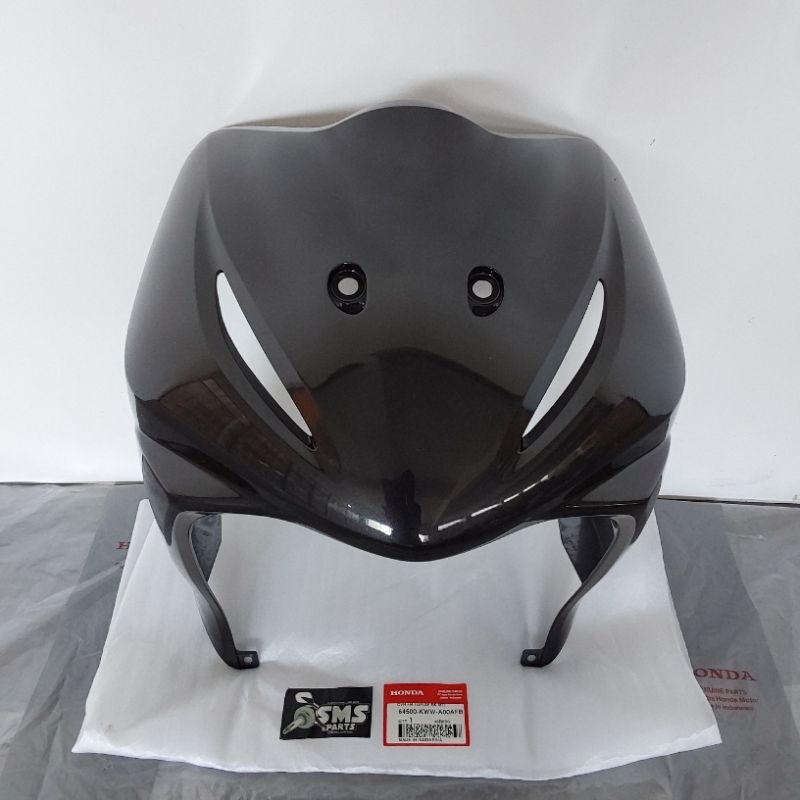 Cover FR Top Panel Tameng Depan Abu-Abu Gelap Revo Absolute (2010 - 2012) Original AHM 64500 KWW A00