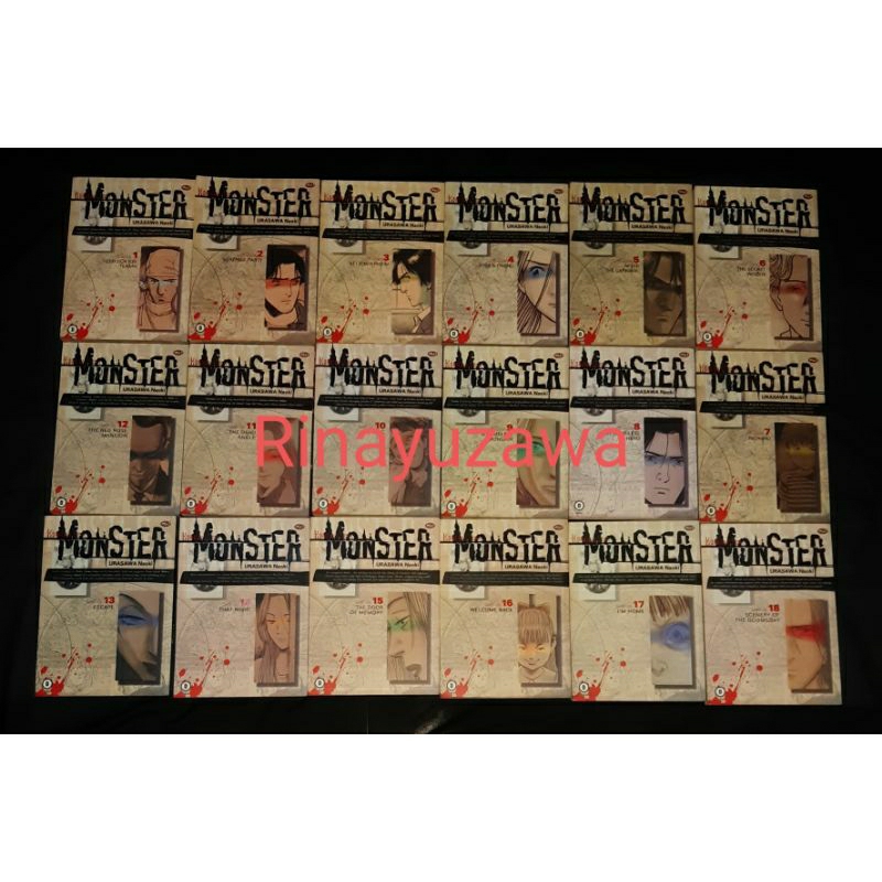 Komik Monster Urasawa Naoki ( FULLSET )